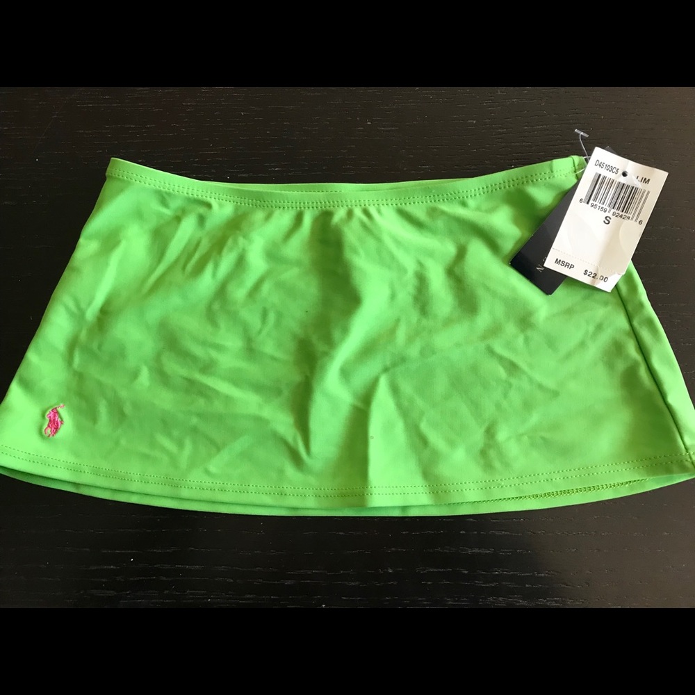 New Girls Ralph Lauren Swim Skirt S